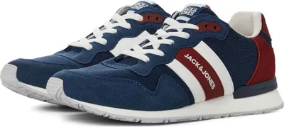 Image de Jack & Jones Chaussures de sport STELLAR Baskets en similicuir et mesh avec fermeture à lacets