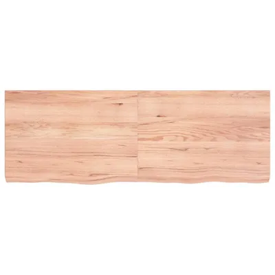 Immagine prodotto di Ripiano Muro Marrone 140x50x(2-6) cm Massello Rovere Trattato
