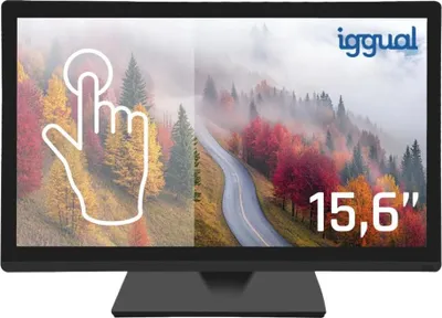 Immagine prodotto di iggual MTL15CP, 39,6 cm (15,6"), 1600 x 900 px, HD+, 250 cd/m², resistivo, 1000:1
