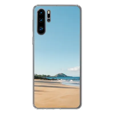 Produktbild von MuchoWow® Handyhülle Schutzhülle Hülle für Huawei P30 Pro Strand - Sommer - Palmen Silikon Softcase Handy Hülle - Schutzdeckel