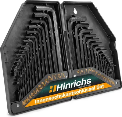 Produktbild von Hinrichs Sechskantschlüssel Set 30 teilig