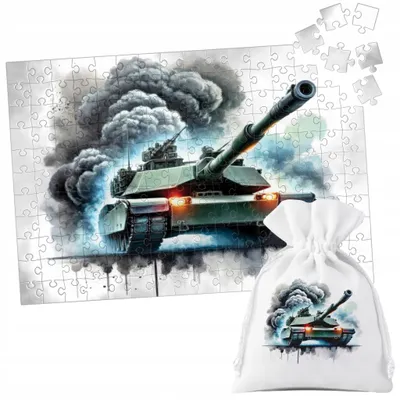 Image de Puzzle Tradycyjne - Czołg Wojsko Armia - 252El