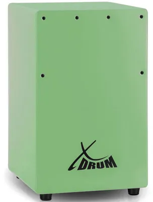 Immagine prodotto di Cajon per bambini KC-37GN, con altezza della seduta di 36 cm, verde