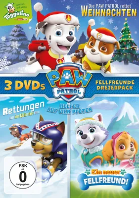 Produktbild von Paw Patrol: Fellfreunde Dreierpack - Universal Pictures  - (DVD Video / ANIMATION)