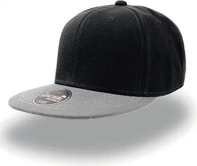 Produktbild von Atlantis  | Snap Back Cap / Kappe / Mütze / Hut - Farbe: Black/Grey - Größe: One Size