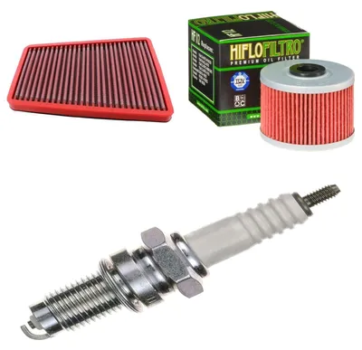 Obrázok produktu pre Servisná sada pre Kawasaki Ninja 125 B ABS 2021–2022: vzduchový filter, olejový filter, zapaľovacia sviečka od pamoto –