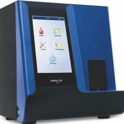 Immagine prodotto di Abaxis Vetscan HM5, analizzatore di sangue, compatto, risultati rapidi, facile da usare, ideale per gli studi veterinari.