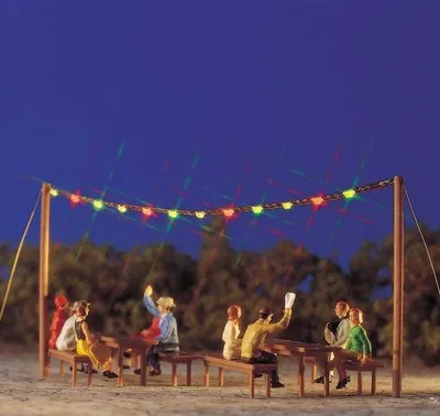 Produktbild von Busch 5408 - 1/87 / H0 Sommernachtsparty - Neu
