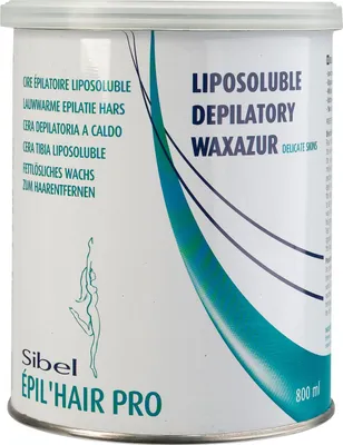 Obrázek produktu pro Čpilhair pro jemný depilační vosk rozpustný v tucích - WAX'Azur 800 ml