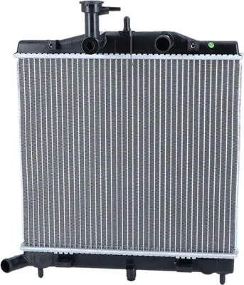 Produktbild von Kühler Motorkühlung Kühlrippen gelötet 398 - 355 mm Alu NRF für KIA PICANTO