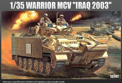Obrázok produktu pre Model Kit military 13201 - WARRIOR MCV "IRAQ 2003" (1:35)
