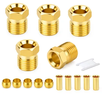 Buisfittingen Adapter-Set, 5 Stück, 10 x 5 x 0,5 Zoll