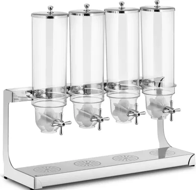 Produktbild von Expondo Royal Catering Müslispender - 4 x 3,5 l - 4 Behälter