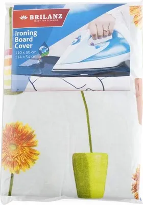 Produktbild von BRILLANZ Abdeckung auf dem Bügeleisen Planke 110 x 30 cm, Abmessungen 114 x 34 cm