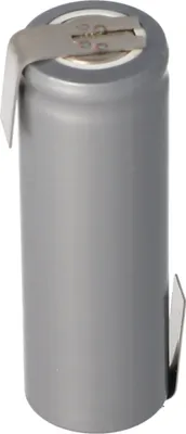 Produktbild von AccuCell NiMH Akku 1,2V 1400mAh 4/5AA 43x14,5mm, mit Lötfahne Z-Form