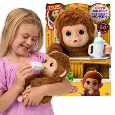 Produktbild von Cobi Little Live Pets Interaktiver Affe Mango Plüschtier