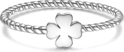Produktbild von Glanzstücke München Ring Kleeblatt Sterling Silber 50083989 56