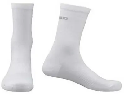 Produktbild von SHIMANO PERFORMANCE SOCKS WHITE Größe M WHITE - atmungsaktive Radsocken für P....