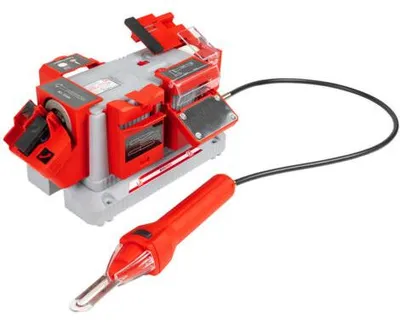 Image de Affûteuse multifonction 200 W - 6 vitesses avec meules diamantée et corindon