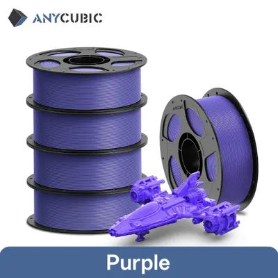 Obrázek produktu pro Filament pro 3D tiskárny – PETG – FDM – 1,75 mm – 5 kg – fialová