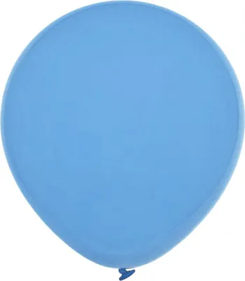 Produktbild von Decomex-Luftballons in Pastellfarben, Babyblau, 100 Stück – Godan