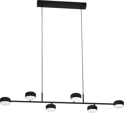 Produktbild von EGLO Clavellina, Flexible Halterung, Schwarz, Weiß, Schwarz, Weiß, Kunststoff, Stahl, Rund, Drinnen