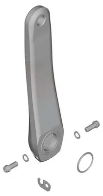 Produktbild von Shimano Grx Fc-rx810 Linke Kurbel Silber 175 mm Silber 175 mm