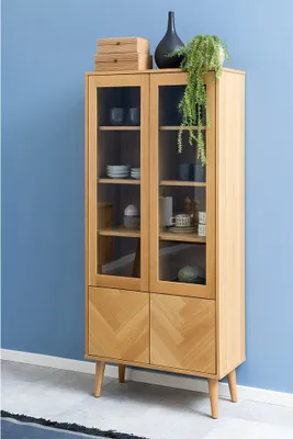 Produktbild von Smuk Vitrinenschrank Elain Eiche