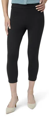 Produktbild von HUE Damen Capri-Leggings mit Breitem Bund, Verdunkelnd, Baumwolle, Verschiedene
