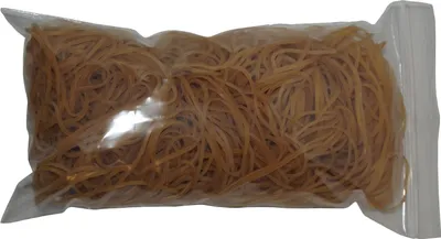 Produktbild von 100 g Gummiringe natur 40 mm Ø 1,2 x 1,2 mm breit
