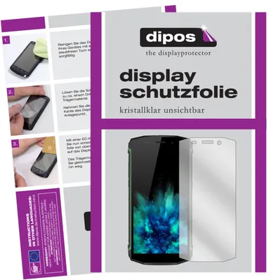 Produktbild von 2x Schutzfolie für Blackview BV5800 Pro klar Displayschutzfolie Display Schutz