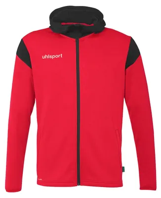 Produktbild von Uhlsport Squad 27 Track Hood Jacke - rot/schwarz, Größe:5XL