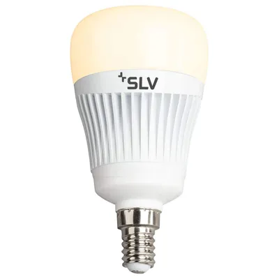 Produktbild von SLV LED Smart Leuchtmittel PLAY WiZ C35 6,8W E14 matt 400lm CCT 2700K-6500K dimmbar Google & Alexa WLAN