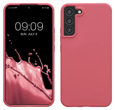 Produktbild von kwmobile Handyhülle für Samsung Galaxy S22 Plus Hülle - Case Silikon - Kabelloses Laden - Schutzhülle Cover in Sweet Candy