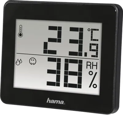 Obrázek produktu pro Termo/hygrometr "TH-130", černý (00186361)