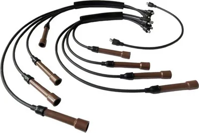 Imagen del producto de Kit de cables de bujía de cobre, cable de diámetro 7 mm, modelo BBT, compatible con GLAS V