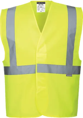 Immagine prodotto di Portwest C472 Gilet ad alta visibilità con nastro singolo riflettente Giallo taglia L/XL
