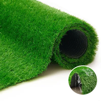 Produktbild von Rasenteppich Natural Deluxe Kunstrasen Grün Garten Balkon Höhe:30 mm 250 x 350