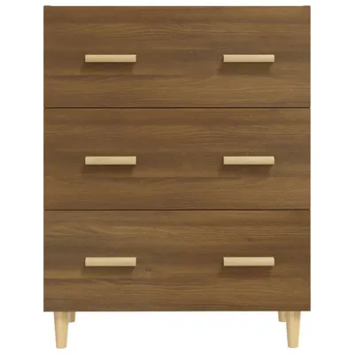 Obrázek produktu pro vidaXL Příborník hnědý dubový vzhled 70x34x90 cm odvozený výrobek ze dřeva