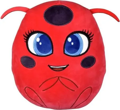 Produktbild von Plüschtier Tikki, 20 cm, Sprechender Kwami, Miraculous, Bandai, interaktives Spielzeug ab 4 Jahren