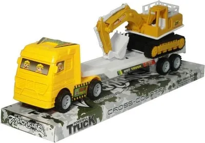 Image de Camion de chantier avec remorque