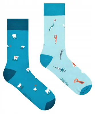 Produktbild von Spox Sox Dentysta Socken Zähne Zahnarzt 36-39