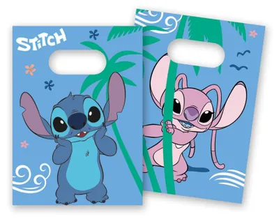 Image de Pochettes cadeaux Stitch & Angel | 4 pièces