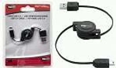 Produktbild von Bigben Interactive Roller USB 2.0 Kabel, PSP/PSP Slim, 0,7 m, 2.0, Schwarz