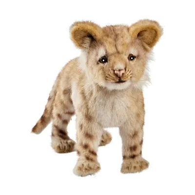 Produktbild von Hansa Toy 7893, Löwe Baby stehend 40 cm, Kuscheltier Stofftier Plüschtier