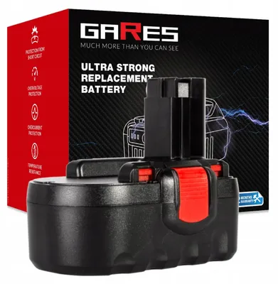 Obrázok produktu pre Gares Repasná sada článkov pre akumulátor Bosch BAT180 | 18 V 3 Ah Inny | Batériový pack pre náradie | Vysoký výkon Gares®