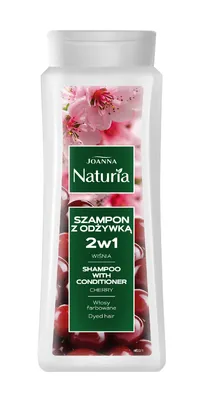 Zdjęcie produktu dla Szampon I Odżywka 2W1 Joanna Naturia Wiśnia 500 Ml