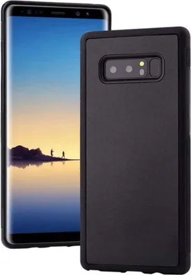 Produktbild von Anti Gravity Handyhülle für Samsung Galaxy Note 9 SM-N960 6.4 Zoll Case selbsthaftende Hülle zum Kleben an Oberflächen Schwarz