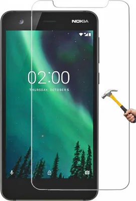 Produktbild von ino Schutzglas kompatibel mit Nokia 2 Panzerglas Panzerfolie Displayschutzglas Schutz Glasfolie Displayglas 9H