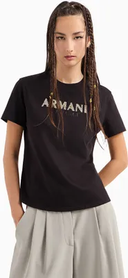 Produktbild von Armani Exchange 6dyt36-yj7vz Kurzarm-t-shirt Schwarz M Frau Schwarz M
